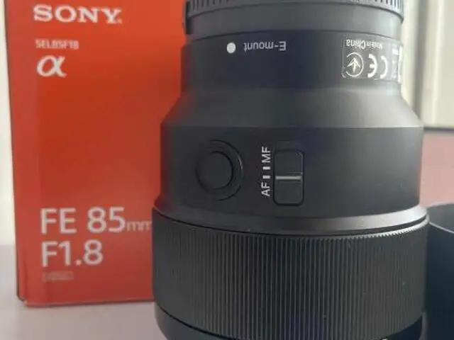 Objektyvas Sony fe 85mm f1.8 - 1
