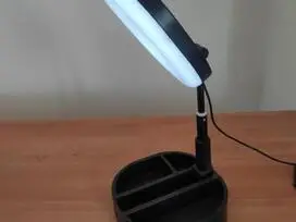 Žiedinė stalinė veidrodinė lempa - 6