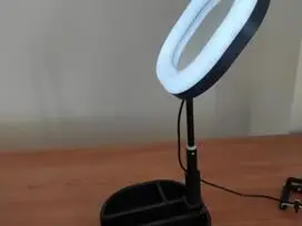 Žiedinė stalinė veidrodinė lempa - 7