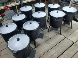 Ketaus indai, kazanai