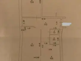 2 kambarių., 67 m², Blokinis namas - 7