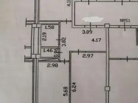 2 miegamieji, 64 m², Blokinis namas - 6