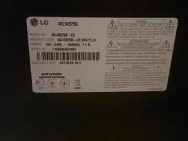 Parduodu LG televizorių dalims