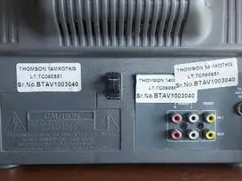 THOMSON televizorius su nuotolinio valdymo pulteliu