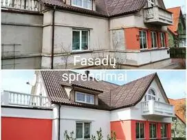 Fasadų šiltinimas, dekoras ,klinkeris. 060394321 - 6