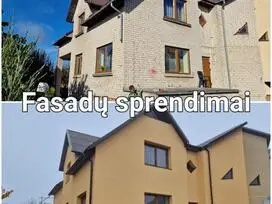 Fasadų šiltinimas, dekoras ,klinkeris. 060394321 - 7