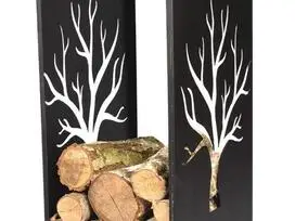 Dėklai malkoms, židinio įrankiai - 11