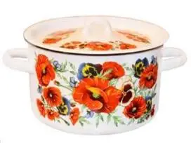 Emaliuotų puodų rinkiniai - 10