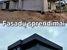 Fasadų šiltinimas, dekoras ,klinkeris. 060394321 - 10