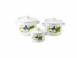 Emaliuotų puodų rinkiniai - 7