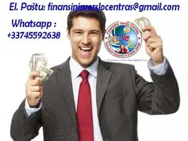 Privačios paskolos pasiūlymas per vieną dieną