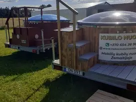 Baidarės, mobilūs kubilai nuoma Žemaitijoje