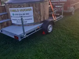 Baidarės, mobilūs kubilai nuoma Žemaitijoje