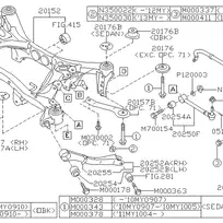 Galinė d/p pusės išilginė svirtis - 7