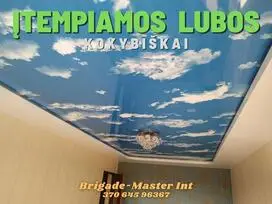ĮTEMPIAMOS LUBOS - aukščiausio lygio paslaugos ir medžiagos!