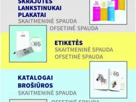 Spaudos ir reklamos gamybos paslaugos - 8