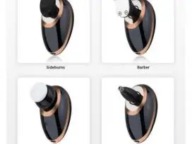 VGR 5IN1 Elektrinis skustuvas, atsparus vandeniui su 5 skirtingomis galvutėmis - 7