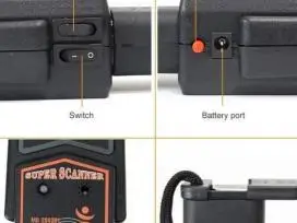 Profesionalus metalo detektorius, Pinpointer - 11