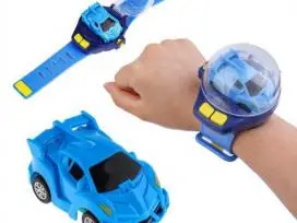 Laikrodžiu valdomas RC automobilis (Mėlynas)