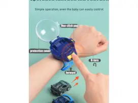 Laikrodžiu valdomas RC automobilis (Mėlynas) - 11