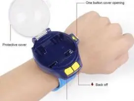 Laikrodžiu valdomas RC automobilis (Mėlynas) - 14