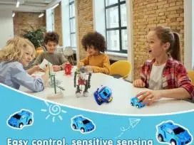 Laikrodžiu valdomas RC automobilis (Mėlynas) - 16