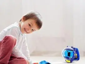 Laikrodžiu valdomas RC automobilis (Mėlynas) - 18