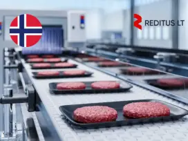 Produkcijos darbuotojai (mėsos fabrikas) – darbas Norvegijoje (1940) - 1