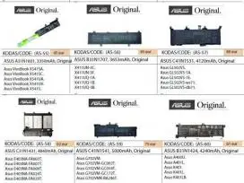 ASUS nešiojamų kompiuterių  baterijos GERIAUSIA KAINA, remontas