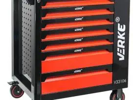 7 stalčių spintelė su įrankiais